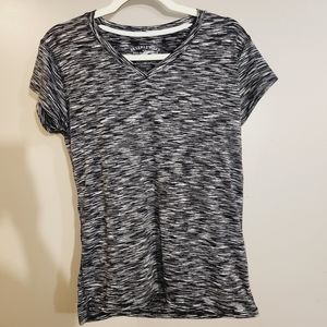 Beverley Hills Polo Club Fitted T Shirt Sz  Medium‎ Black Womens Classic Preppy